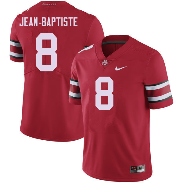 Ohio State Buckeyes #8 Javontae Jean-Baptiste College Football Jerseys Sale-Red